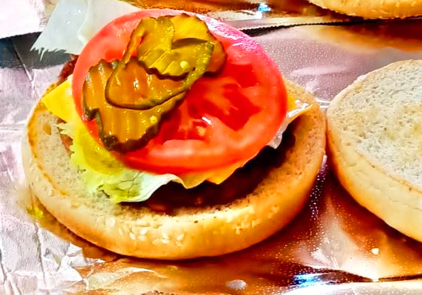Hamburguesa sencilla