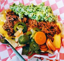 Nachos de la casa