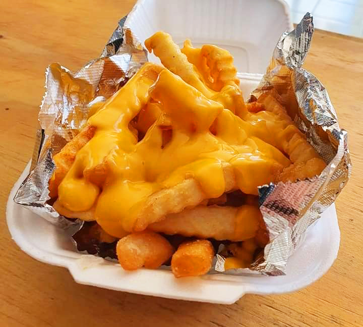 Papas con queso