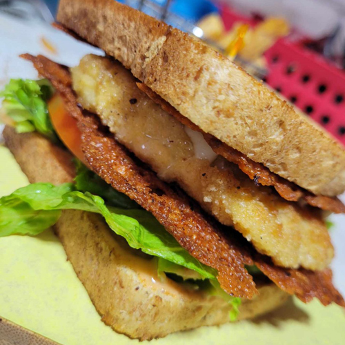 Sándwich crujiente